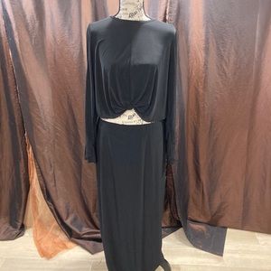 Fashion Nova two piece crop top and skirt